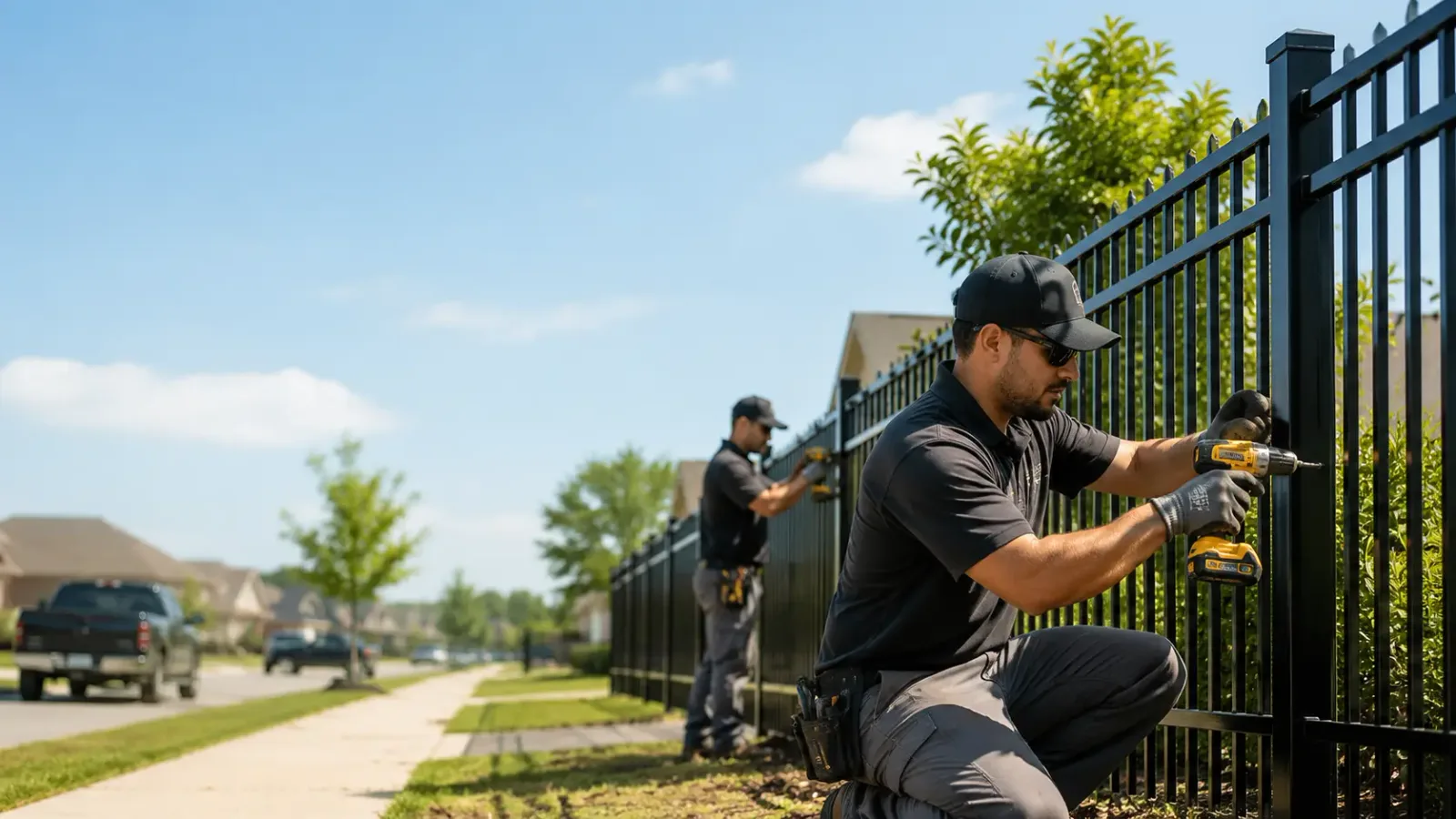 Metal Fence Installation in Linden, PA